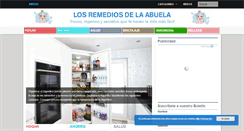 Desktop Screenshot of losremediosdelaabuela.com